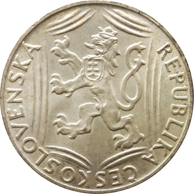 Tschechoslowakei, 100 Kronen auf den 30. Jahrestag der Unabhängigkeit, 1948